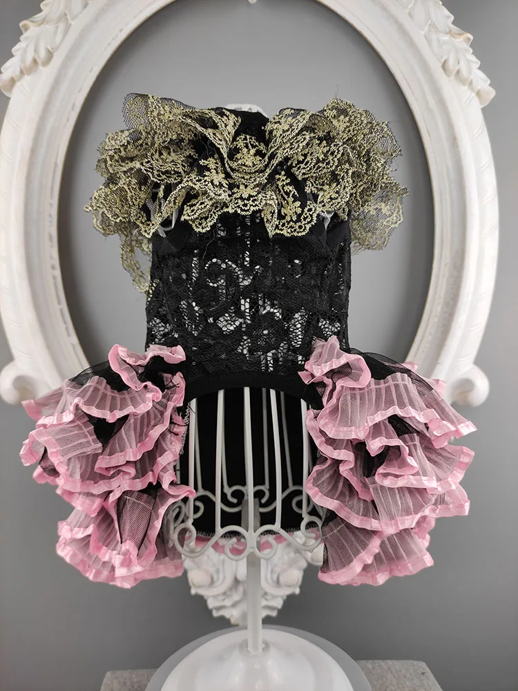 Бесплатная доставка одежда для собак ручной работы 2 цвета платье домашних