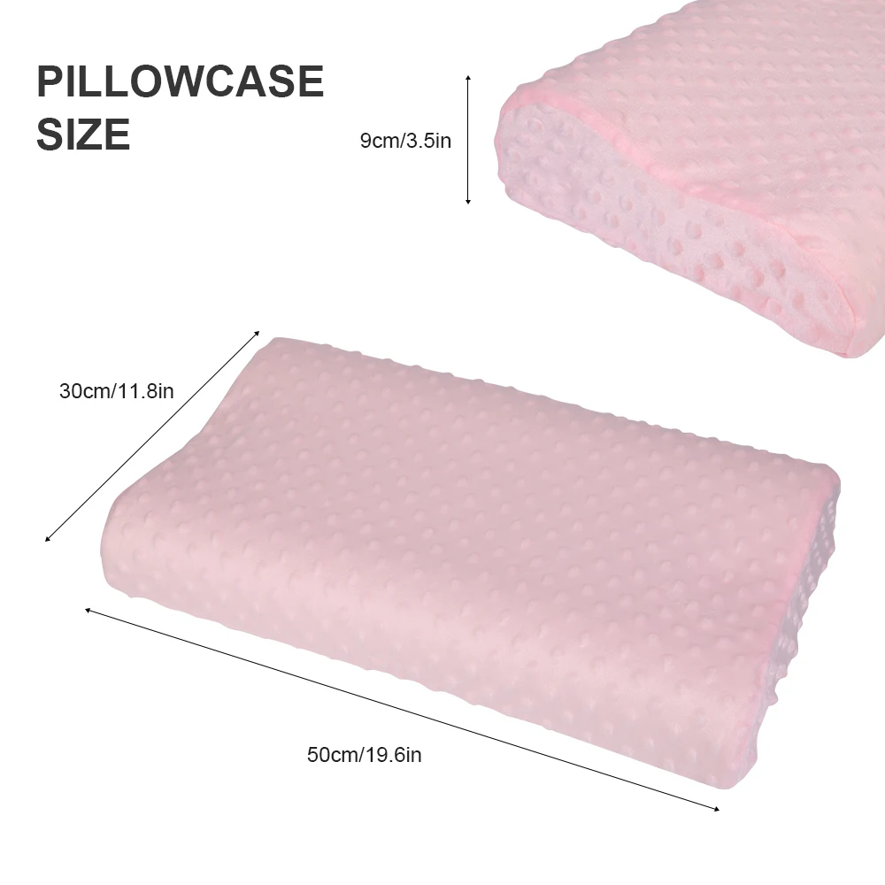 Мягкий ортопедический чехол для подушки с эффектом памяти 50X30X9 см | Дом и сад