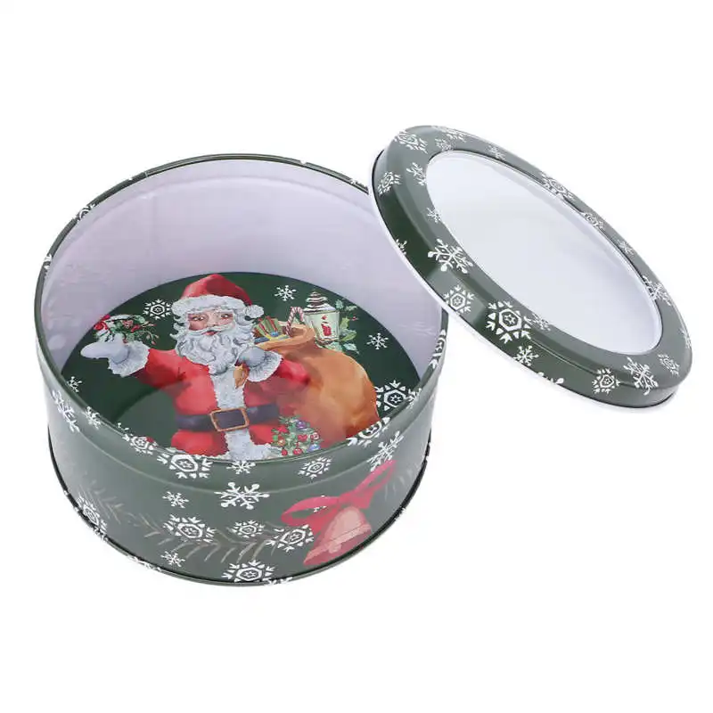 

Christmas Tin Box Storage Tin Box Reliable for Christmas for Holiday