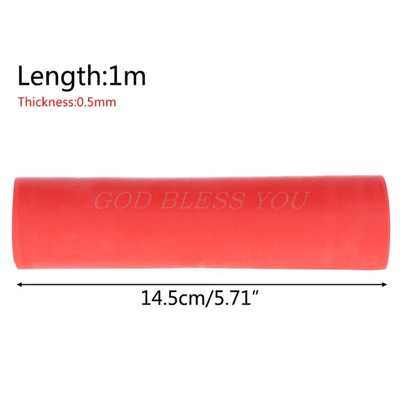 

Slingshot Red&Yellow&Green Flat Band Rubber 1m 0.5mm Ultra Thin Powerful Elastic Catapult Hunting Drop Shipping