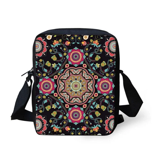 

Mandala 3D Style Mini Cross-body Bags High Quality Messenger Bag for Casual Women Small Shoulder Bag Bolsa Feminina