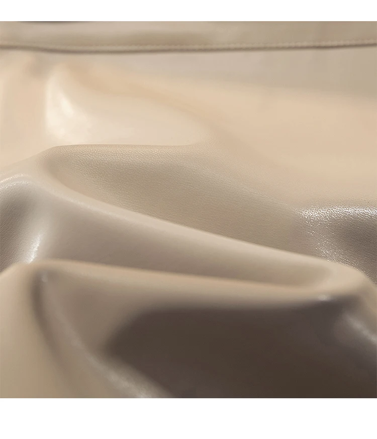 Eleganr Korean Y2K Pu Leather Retro Slim Fit High Waist Skirt for Women Short Autumn Winter Lace Patchwork Skirts Plus Size 4XL | Женская