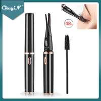ckeyin electric heated eyelash curler natural curling eye lashes curler beauty makeup tools rechargeable eyebrown trimmer 51