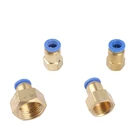 Полив сада интерфейс 8 мм к 14 дюйма, 12 дюйма, 18 дюйма, 38 дюйма, с внутренней резьбой, быстроразъемные соединители, пневматические соединительные фитинги