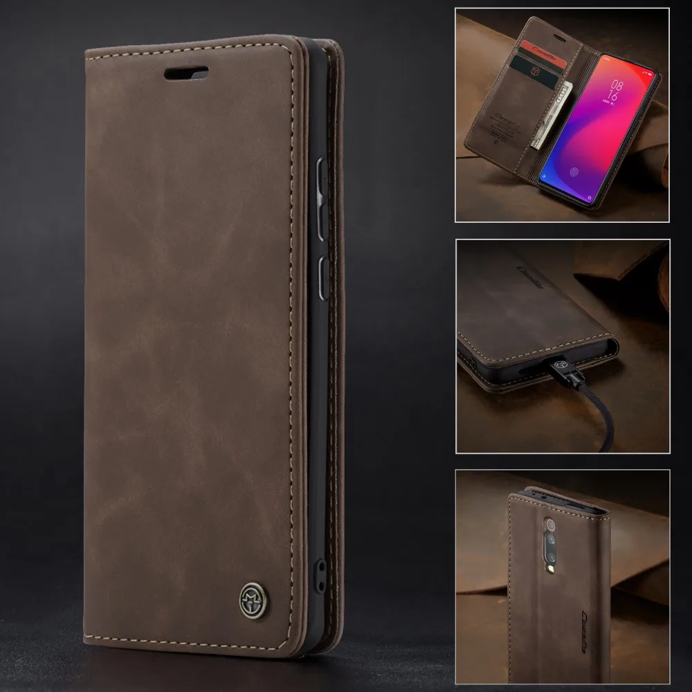 Матовый Магнитный флип-чехол для Xiaomi mi 9 T 9 T mi 9 Pro, чехол-кошелек, деловой кожаный чехол-книжка для Xiao mi Red mi K20 K 20 Pro, чехол