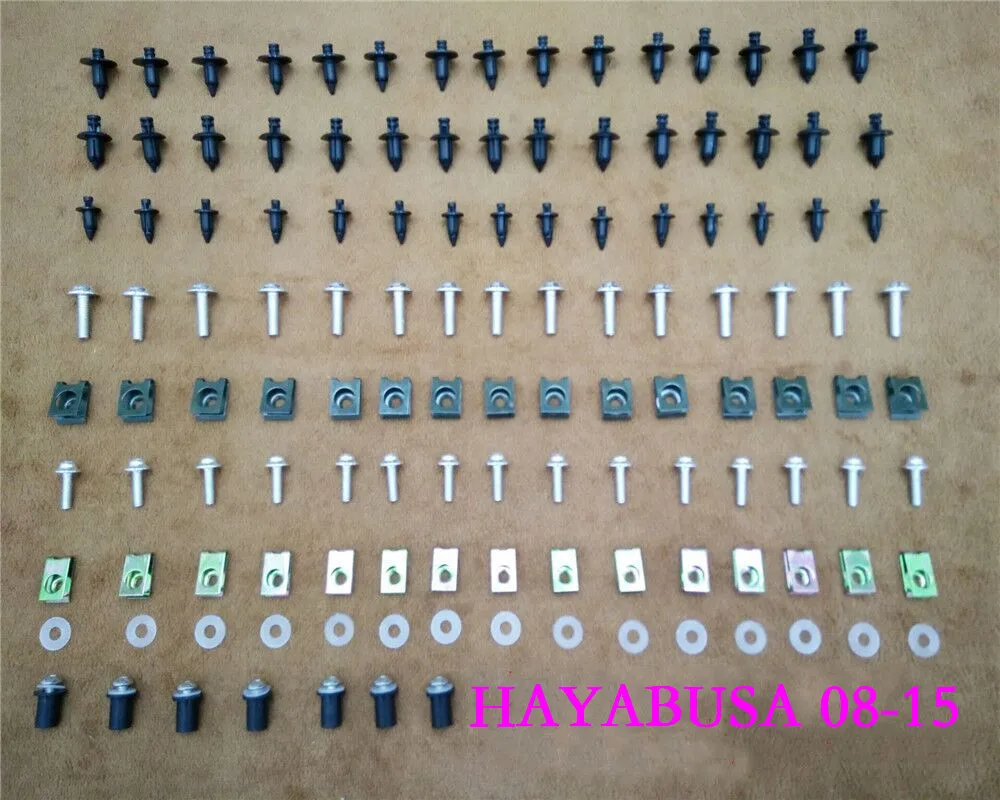 

Fairing Bodywork Kit Bolts Screws For Fit For HAYABUSA/GSXR1300 2008-2015