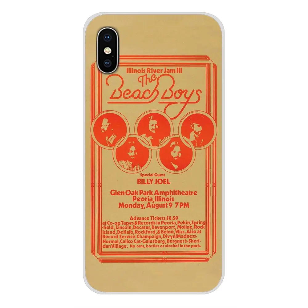 Пляжный костюм для мальчиков 1963 плакат прозрачный мягкий чехол Samsung Galaxy J1 J2 J3 J4 J5 J6