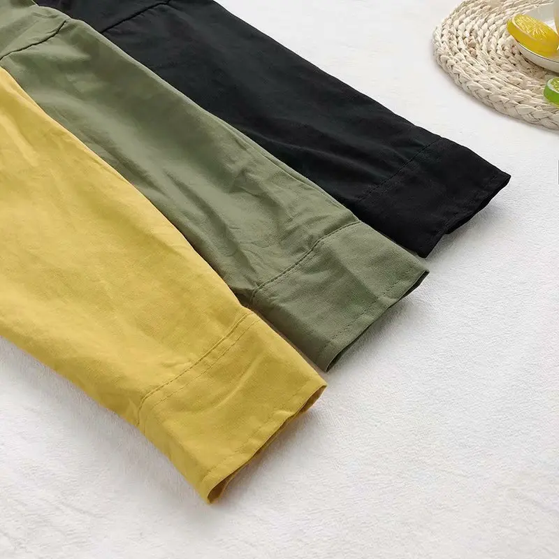 

2020 Spring and Autumn Long-Sleeved Solid Color Hong Kong Style Loose Tooling Shirt Men's Korean-Style Student Harajuku Shirt