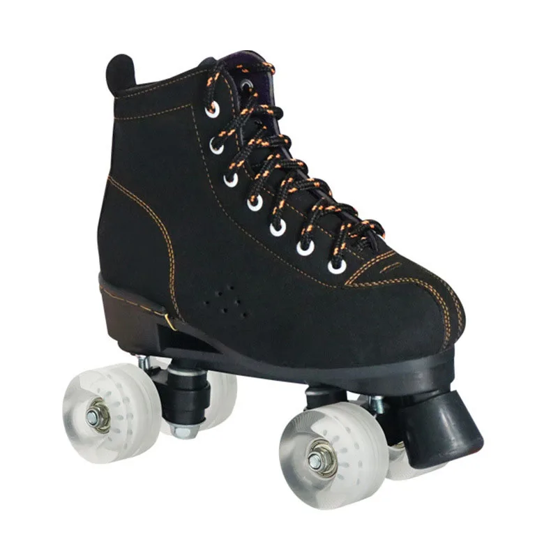 

Lighted Classical Skate Shoes Professional Waterproof Personalized Unisex Adult Tide Patines De 4 Ruedas 4-wheel Skates KC50LH