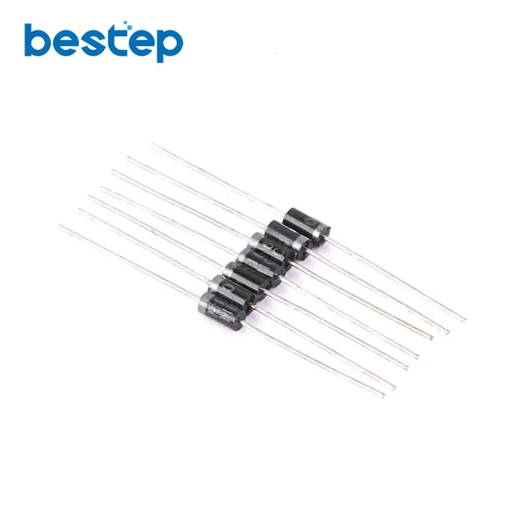 100PCS SB160 1A 100V DO-41 SR160 диод Шоттки