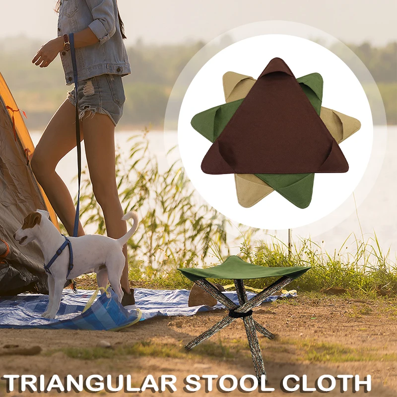 

Tripod Camping Stool Cloth with 2m Rope Portable Outdoor Equipment for Fishing Camping Hiking Mountaining MC889
