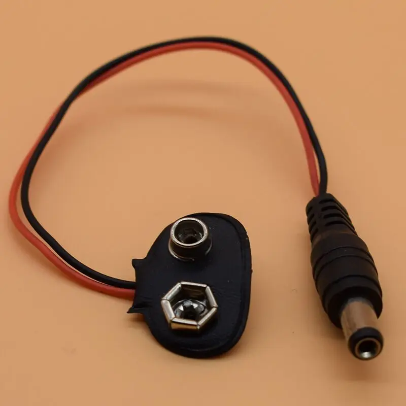 

10 шт./лот UNO R3 9V разъем для батареи 9V зажим для батареи для arduino в наличии высшего качества