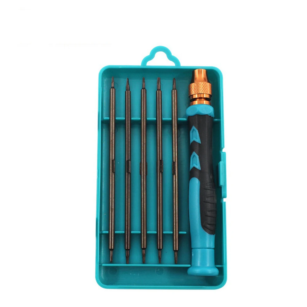 

6Pcs Portable Screwdriver Set Professional Precision Maintenance Handiwork Box High Hardness Magnetic Cutting Head 90mm