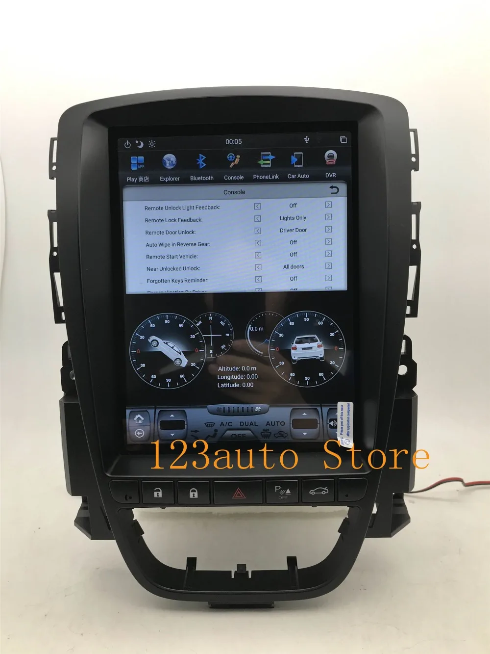 10,4 ''вертикальный Tesla стиль Android 8,1 автомобильный DVD gps плеер мультимедийное радио для OPEL Vauxhall Holden Astra J 2009- PX6 HDMI
