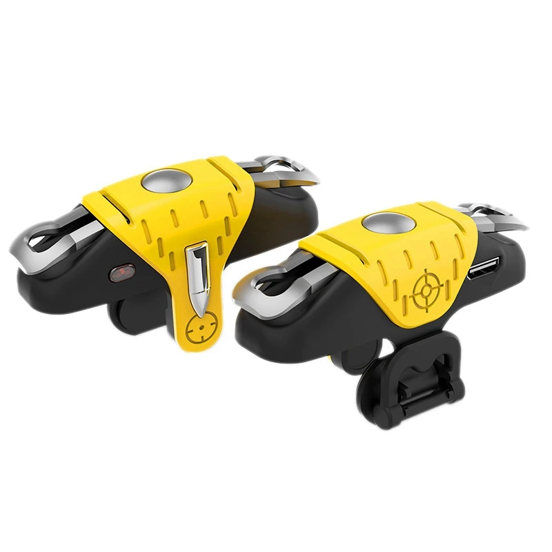 

Mobile Game Controller X9 Mobile Phone Game Button Smart Phone Metal Game Trigger Shooter for Iphone/Android / PUBG