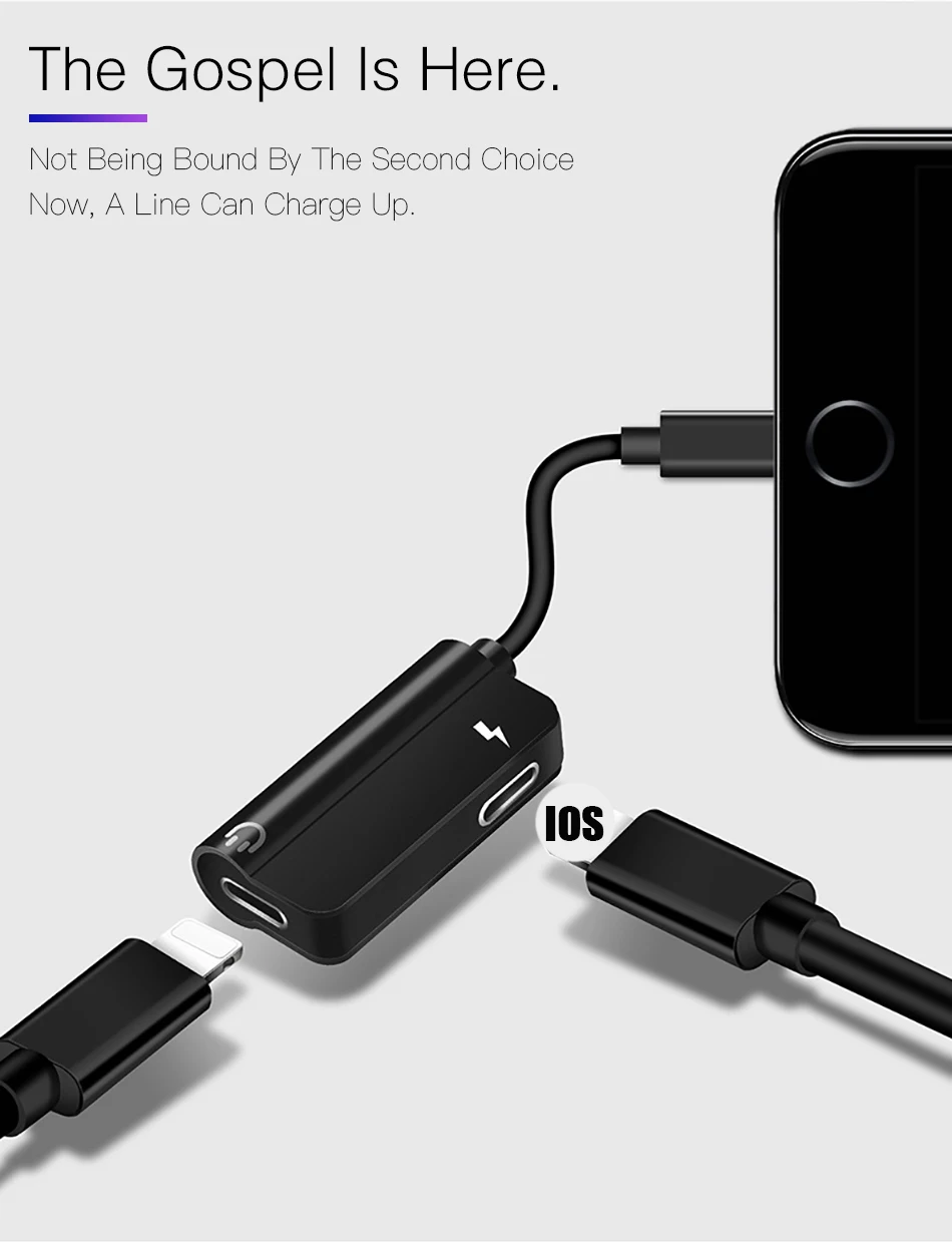 Аудио-адаптер для apple 3,5 мм зарядки для iphone 6 6S X 8 7 Plus XS MAX XR оригинальные науники разветвитель AUX разъем