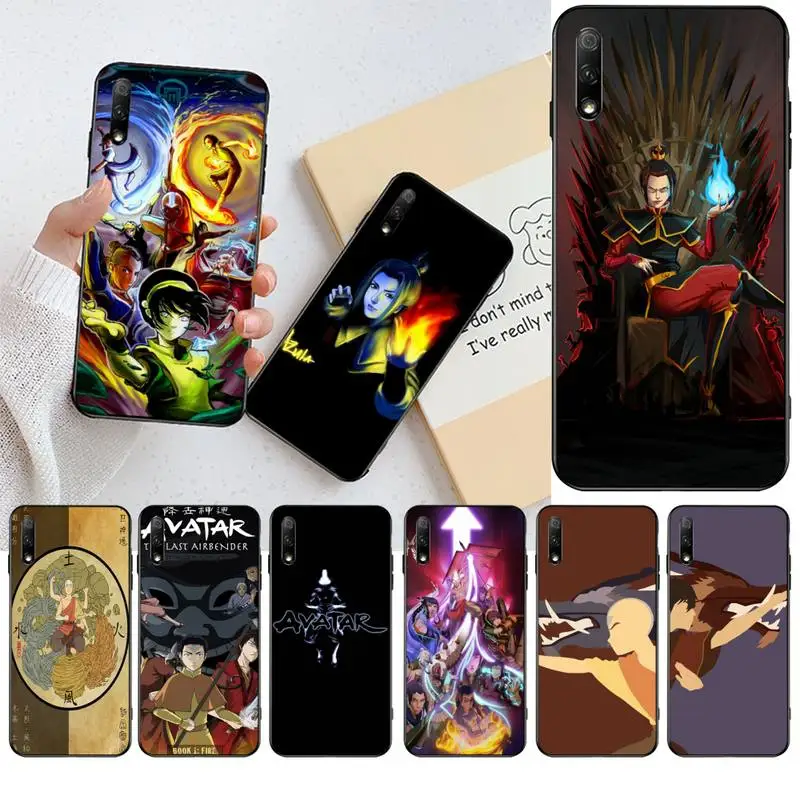 KPUSAGRT Аватар Последний Airbender Azula мягкий чехол для телефона Huawei Honor 30 20 10 9 8 8x 8c v30 Lite