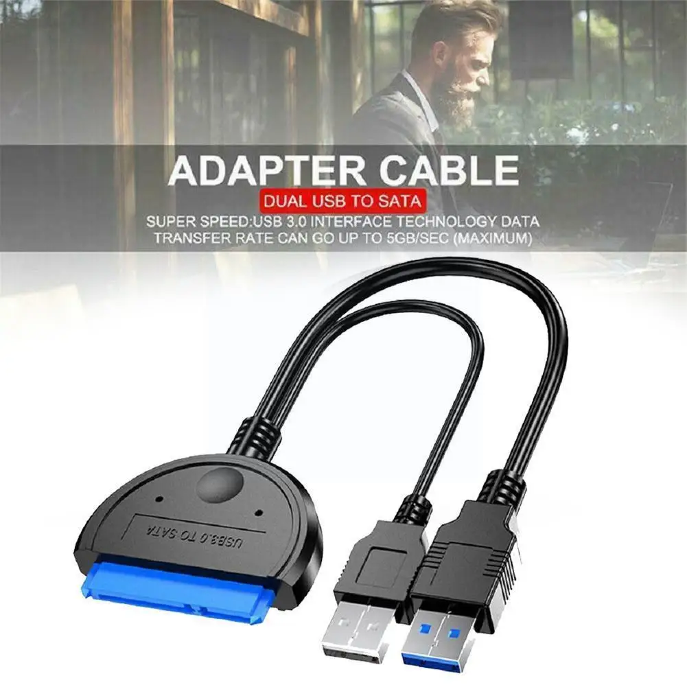 

Переходник USB к Sata 3,0, внешний двойной кабель Sata 2,5 дюйма, поддержка или жесткий диск 3,5, кабель USB Sata SSD, Dr A2I4