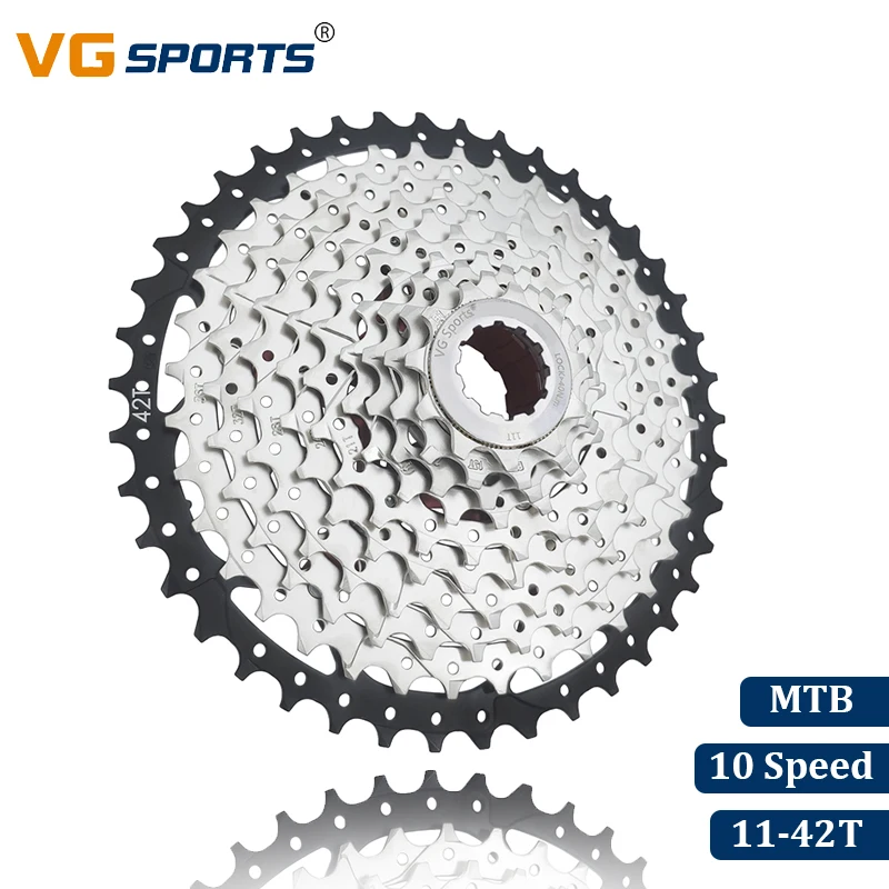 VG спортивный горный велосипед MTB 10 скоростная кассета велоцидад S 42T велосипедные