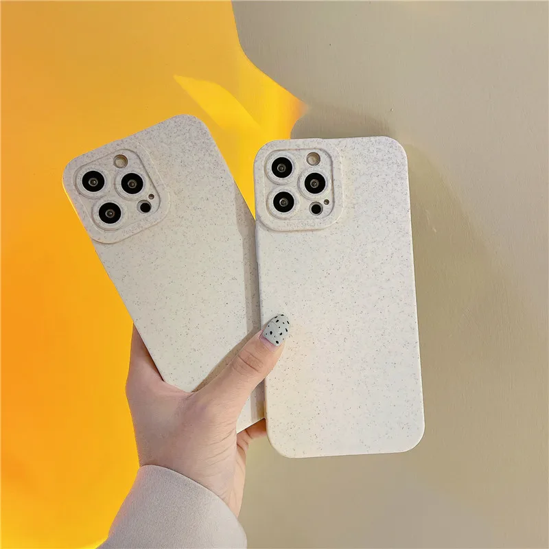 

Luxury White Spot Silicone Phone Case For iphone 13 13Pro 12 11 Pro max 7 8 plus X XR XS Max Matte Len Protector Soft Cover