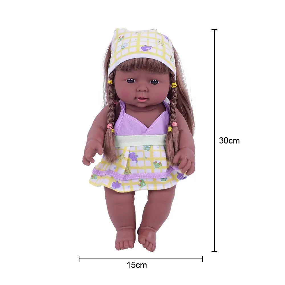 

Baby Movable Joint African Doll Toy Black Doll Best Gift Toy Christmas Gift