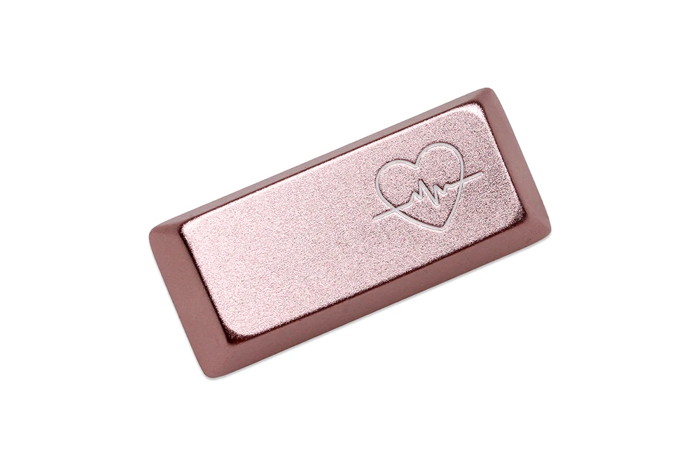 Keycap Artisan Heart Littel Bear Enter CNC совместимые с переключателями Cherry MX из анодированного