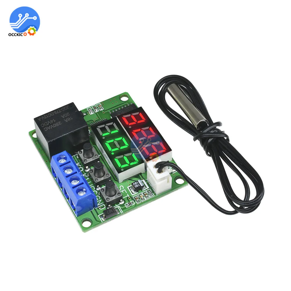 Реле управления температурой термостата с двойсветодиодный светодиодным