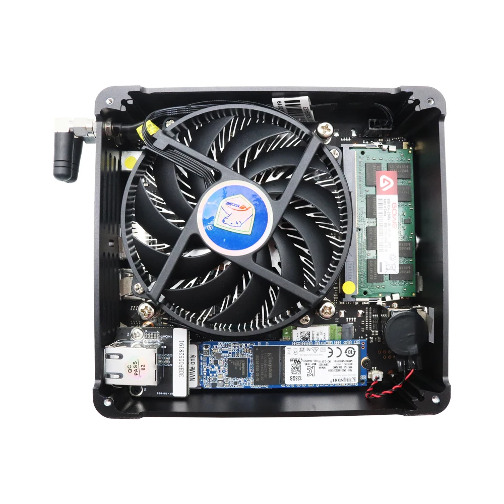 Игровой компьютер Intel Core i9 10980HK i7 10750H 2 * lan DDR4 M.2 NVME Micro PC Windows 11/10 Linux 4K HTPC HDMI мини-ПК Gamer