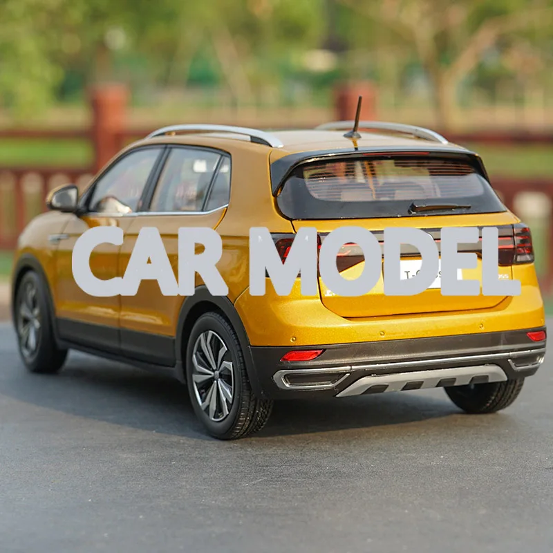 1:18 сплав игрушечных автомобилей T-CROSS tcross модель автомобиля SUV детских игрушечных автомобилей авторизованный игрушки для детей