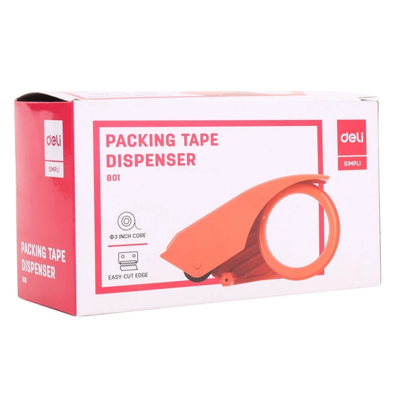 

Deli Package Tape Cutting Machine Carton Sealer Large Scotch Tape Cutter Wide Tape Paper Cloth Carton Sealing Machine