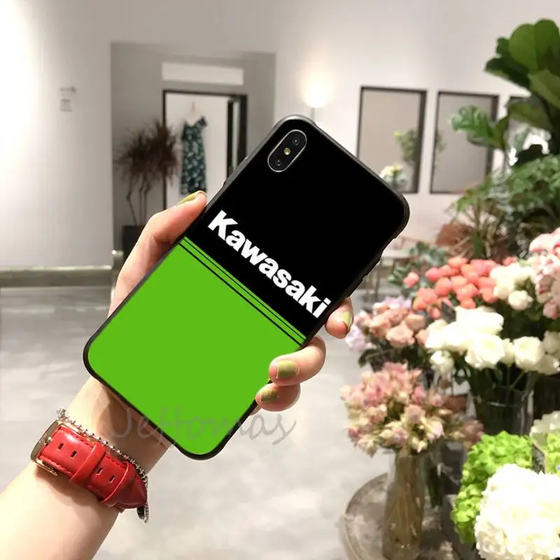 

Japanese brand Kawasaki Ninja moto Phone Case for iPhone 11 12 pro XS MAX 8 7 6 6S Plus X 5S SE 2020 XR