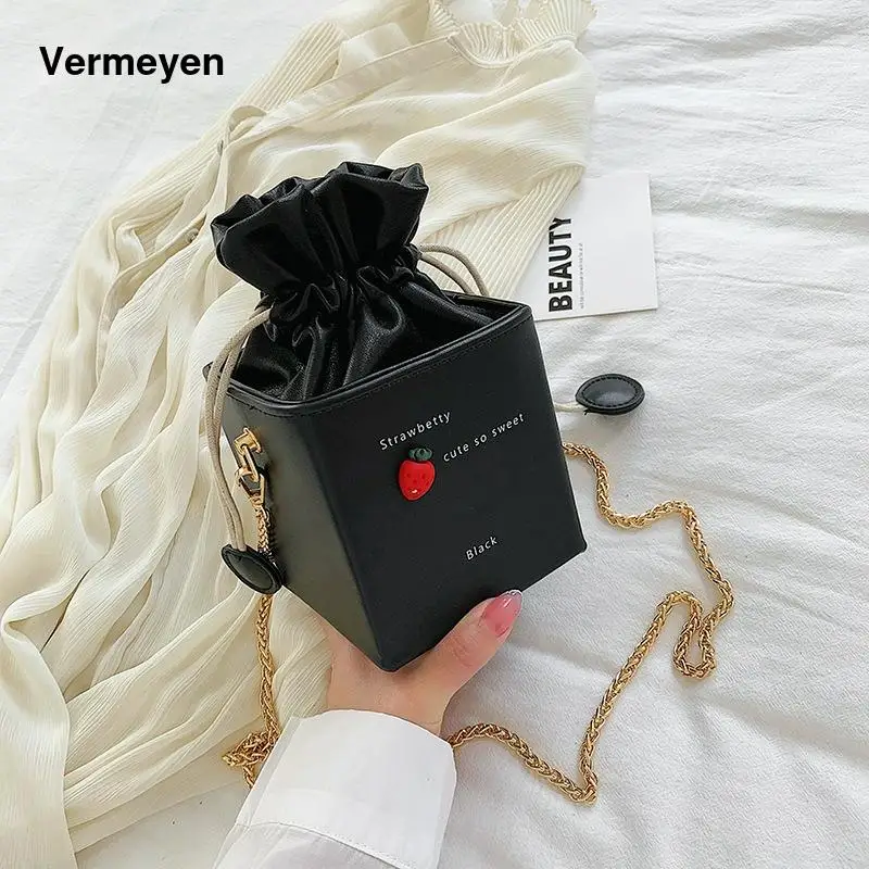 Новинка 2020 женская сумка через плечо дизайнерская модная Милая маленькая