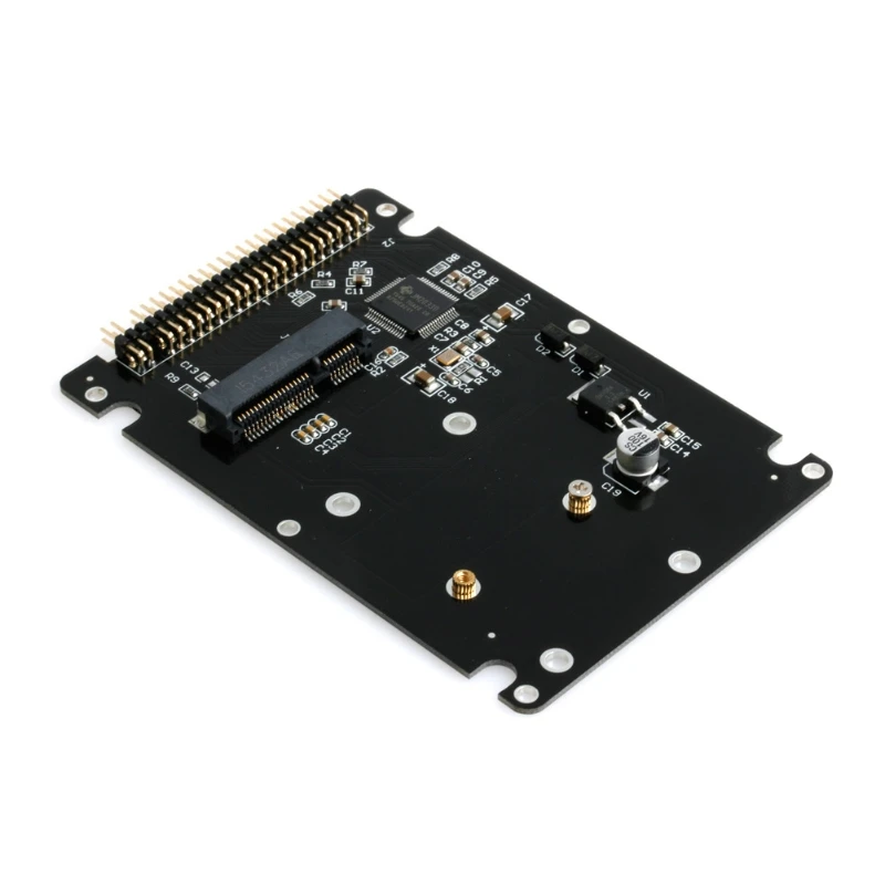44PIN MSATA до 2 5 дюймов IDE HDD SSD адаптер PATA конвертер карта с Чехол|Адаптеры карт памяти|