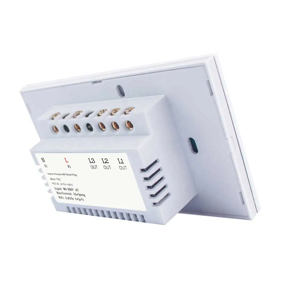 SONOFF T2US Lightweight Accessories Home Touch Panel Automatic Remote Control WIFI Wall Mounted Smart Switch Multifunction |
