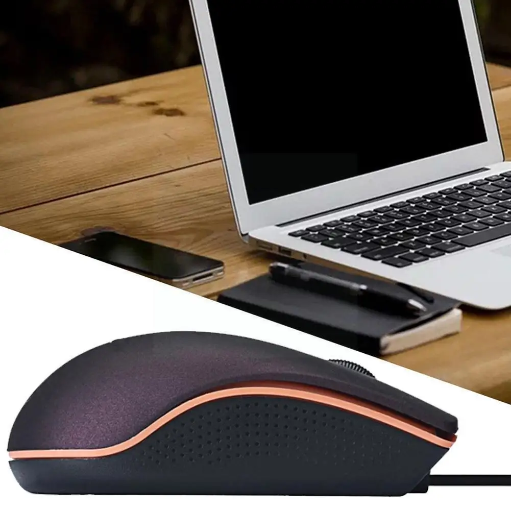 

Usb Mouse Wired Gaming 1200 Dpi Optical Computer Office Mouse For Pc Notebook Laptop Computer E-sports Cable Usb Game Wire Y7j9