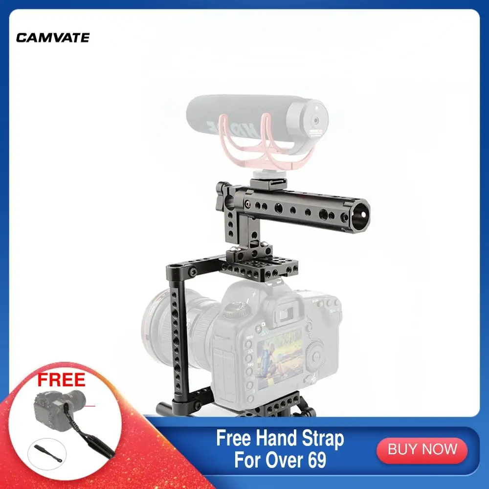 Камера CAMVATE Rig для Canon70D 50D 7D Mark11 5D Mark111 Nikon D7000 D7100 D7200 Sony A99 a58 a7 a711 GH4 GH3 GH2|Аксессуары