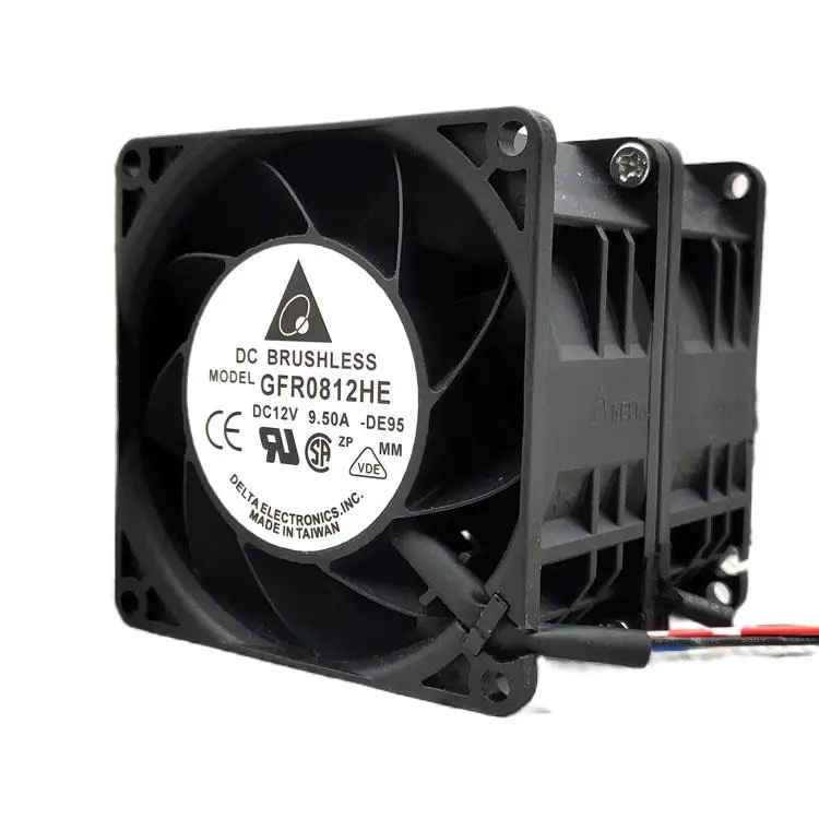 Двухмоторный вентилятор Delta 30000 об/мин 12 В а GFR0812HE 8 см |