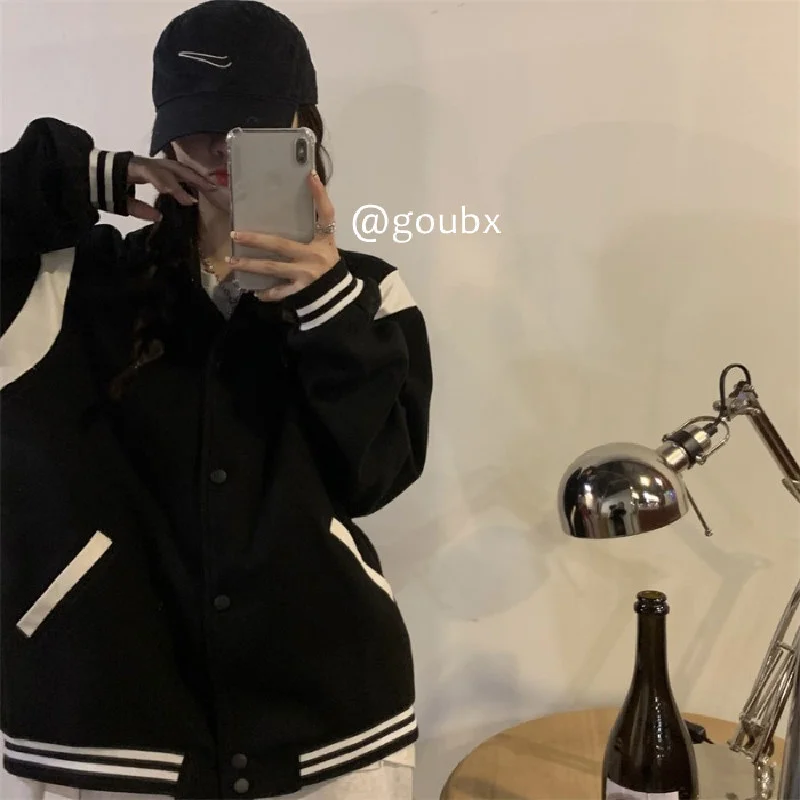 Женское однобортное пальто в стиле ретро Свободный Топ без застежек с длинными