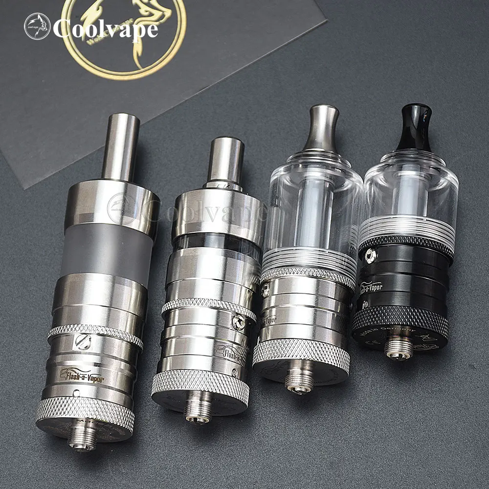 SteamTuners bellcap с 510 фигурным дрип-типом MTL для sxk Flash-e-Vapor V4.5S + rta yftk Flash e Vapor V4.5 23 мм бак |