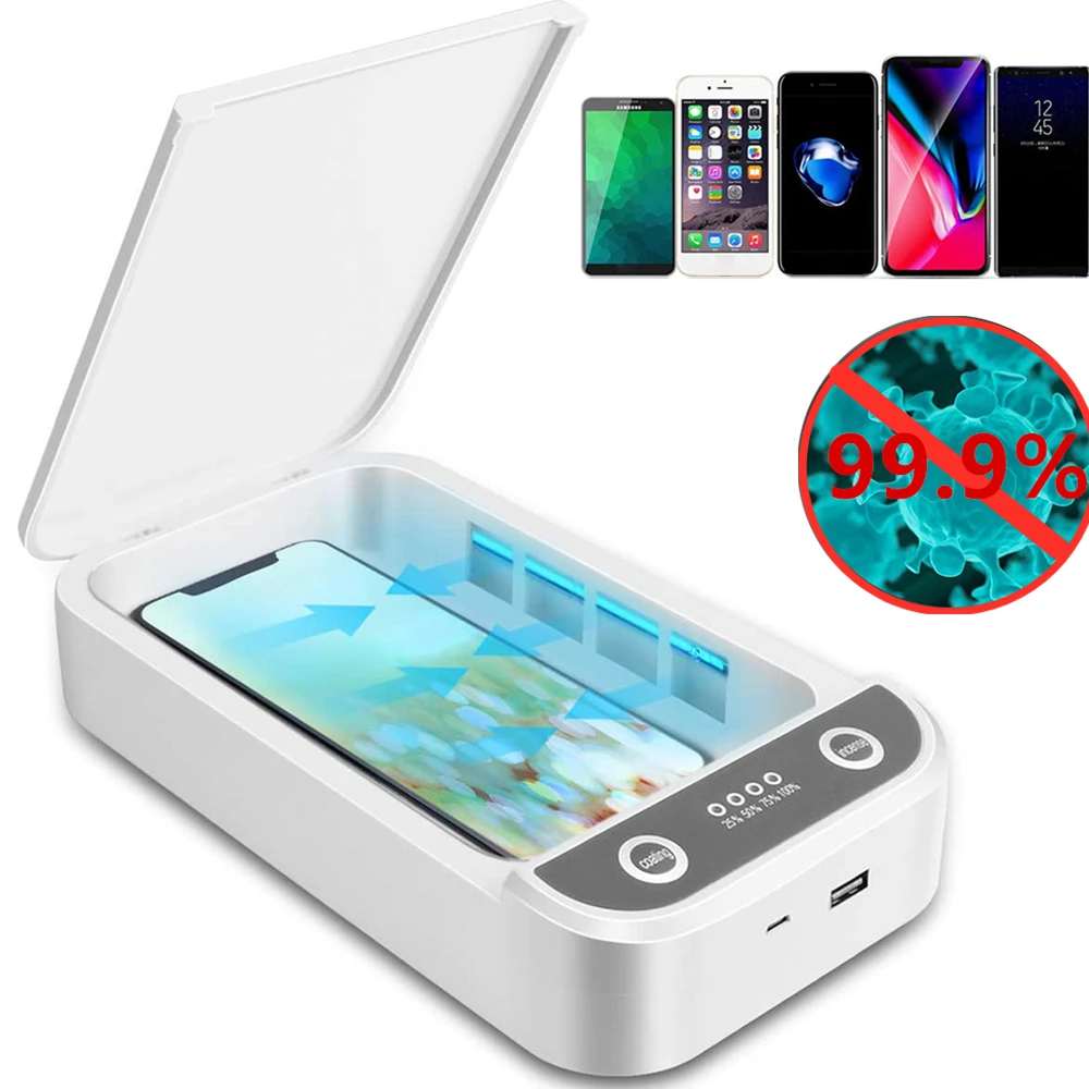 Портативный УФ телефон S t e r i l z Box сотовый D s n f o ювелирные часы в футляре с