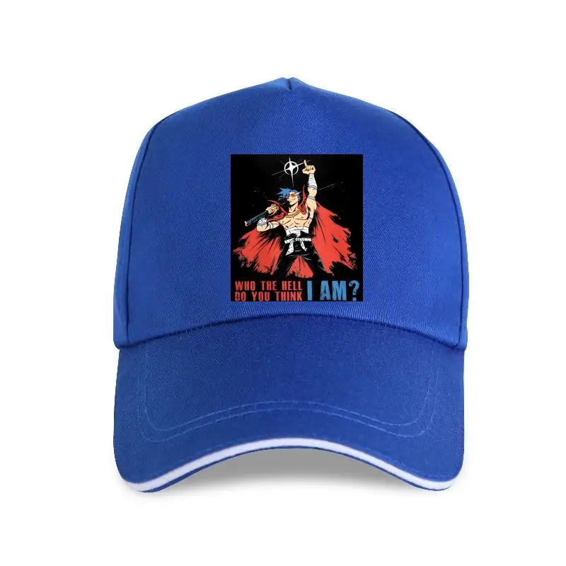 

New 100% Cotton Tengen Toppa Gurren Lagann Team Leader Kamina Baseball cap For Male S-6XL Plus Size
