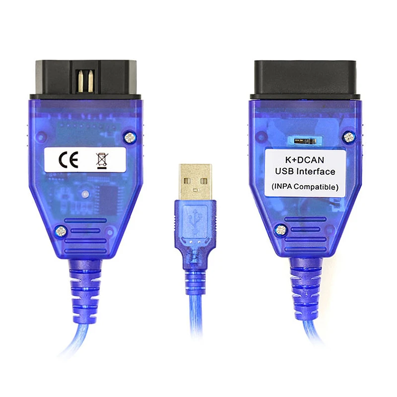 Inpa K + Can Ftdi Ft232rl чип с переключателем для Bmw сканер Dcan Usb кабель Obd Obd2