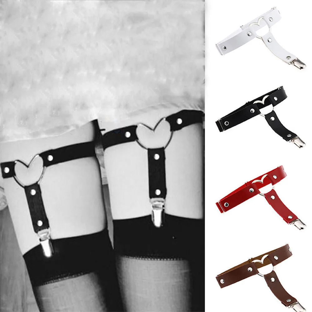 Лидер продаж Новые женские пикантные портупея сердце ножная цепочка пояса с