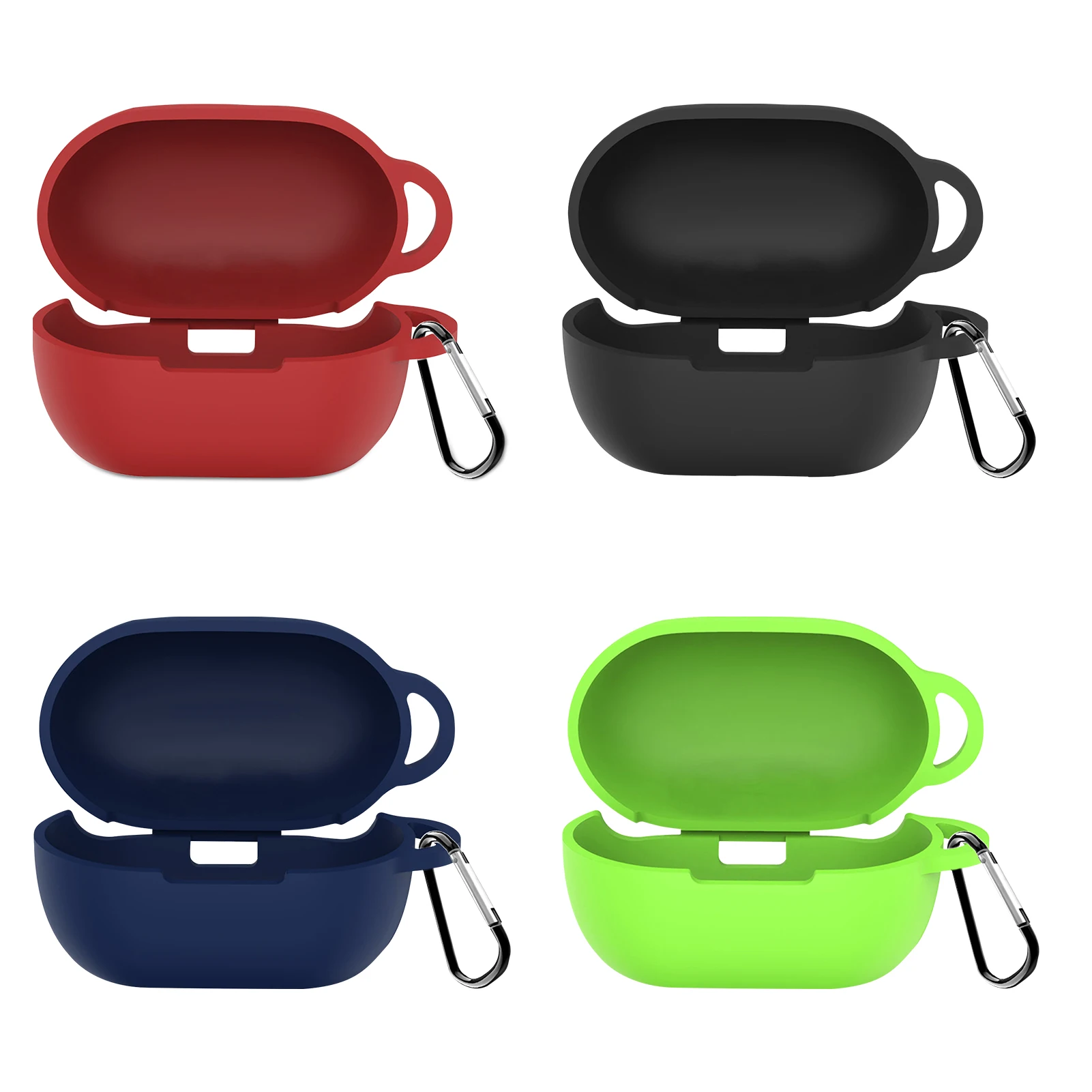 

Silicone Protective Cover Shell Anti-fall Earphone Case For JBL Tune 115 TWS/Tune T115TWS Wireless Bluetooth Earphones Accessor