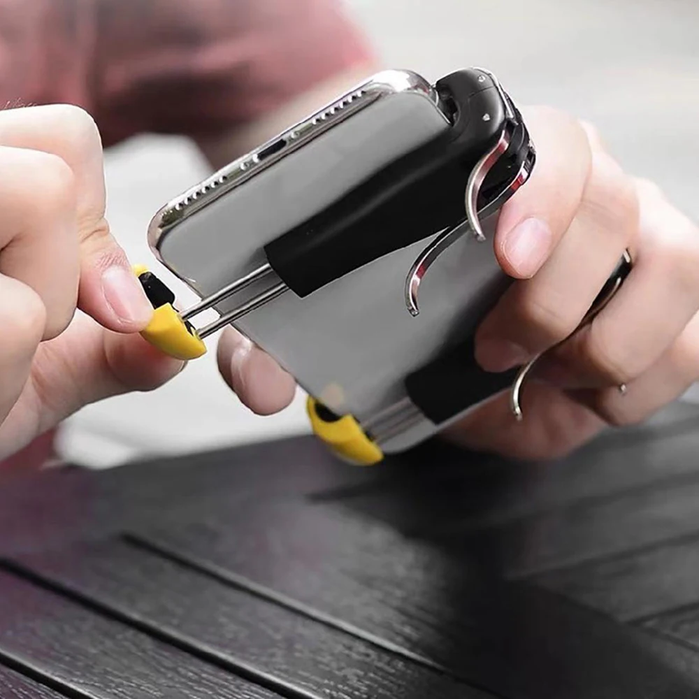 Mobile Controller Smart Phone Gaming Trigger for PUBG Gamepad Shooter Handle Joystick Fire Button iPhone Android Game Pad | Электроника