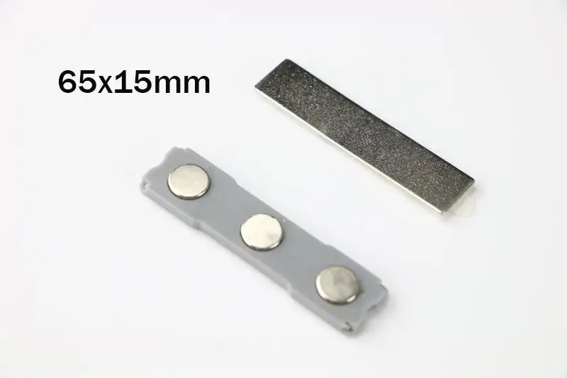 10pcs name badge magnet Metallic Metal Strong Magnetic Badge Fastener Holder Card Tag Name ID Tag - Цвет: D