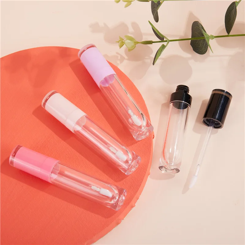 Высококачественный прозрачный пластиковый блеск для губ 8 мл пустые трубки