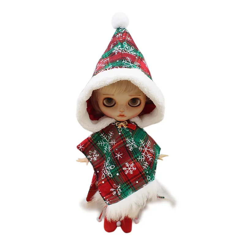 Кукла Blyth DollDBS ICY 1/6 30 см Рождественский костюм зимние наряды рождественский