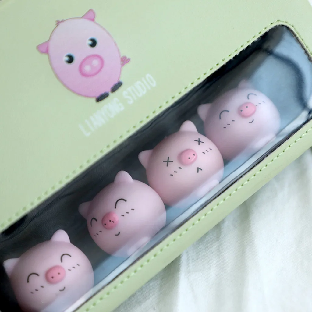 Женские сумки через плечо Kawaii прозрачные мессенджеры из ПВХ с милым принтом