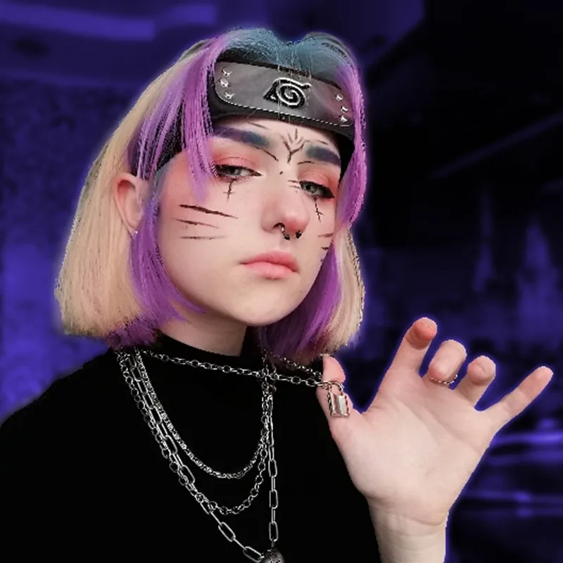 

Ninja Kakashi Headband Cosplay Costumes Accessories Props Akatsuki Anime Toys Headband